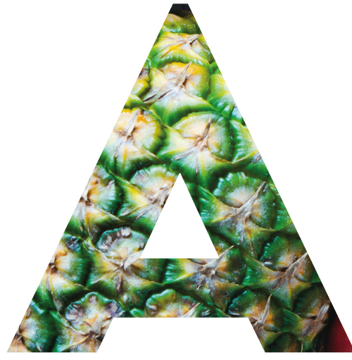 A wie Ananas
